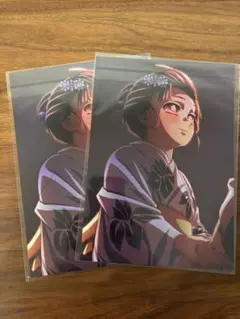 映画鬼滅の刃 無限城編 入場者 特典 イラストボード 恋雪 2枚セット