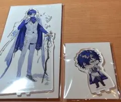 新品未開封 にじさんじ アニカフェ アクリルスタンド レオス セット