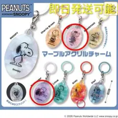 PEANUTS マーブルアクリルチャーム　シュローダ　サリー