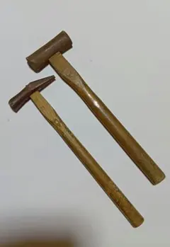 金槌 ハンマー 昭和レトロ 2本セット