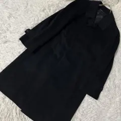 FUKAKI KEORI ステンカラーコート ブラック Mカシミヤ100%