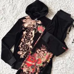 【レア】DONEDHARDY エドハーディー セットアップ sizeM ベロア レア】DONEDHARDY エドハーディー セットアップ sizeM ベロア