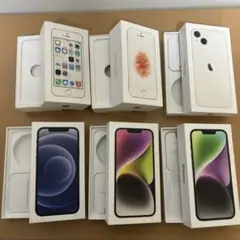 iPhone空箱6種　機種不明