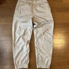 裏ボアグレー スウェットパンツ サイドポケット付き