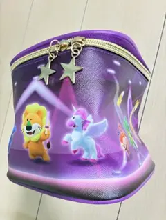 たべっ子どうぶつ バニティポーチ パープル