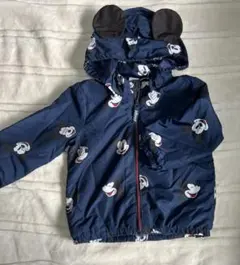 ミッキーマウス耳付きフードアウター