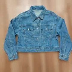 GU ライトブルーデニムジャケット
