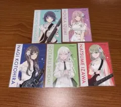 バンドリmillsage リリース渡し会カード　5枚コンプ