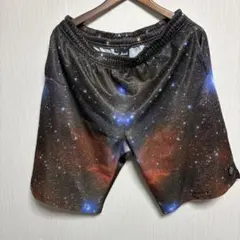バスケットパンツ　HXB XL HUGE BLOCKS 宇宙柄