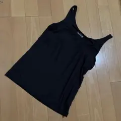 しまむら　HK WORKS LONDON ブラトップ　タンクトップ　M 黒のサムネイル