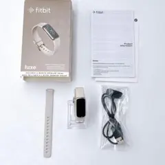 Fitbit luxe ルナホワイト/ソフトゴールド