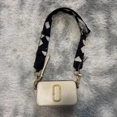 マークジェイコブス MARC JACOBSショルダーバッグ ホワイト/ブラック