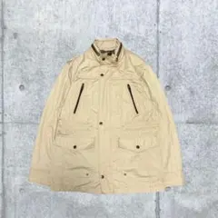 90's vintag ミリタリージャケット 4ポケット テック系 ベージュ M