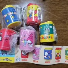 サンリオ　コインシリンダー ガチャコンプリート5個セット