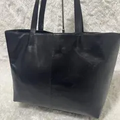 極美品 ロンハーマン ビッグ トートバッグ ブラック レザー 大容量