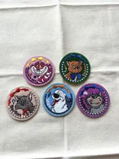 ディズニー　Disney 刺繍シール　5点セット