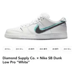 Diamond Supply Co.× Nike SB Dunk Low Pro