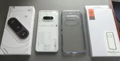 ほぼ新品✨Nothing Phone (3a)ホワイト128GB + ケース付き