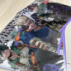 ヒロアカ　最強ガシャステーション特製　僕のヒーローアカデミア　クリアファイル