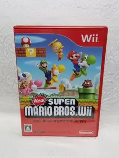 Wii ウィー New ニュー・スーパーマリオブラザーズ Wii ゲームソフト