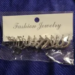 シルバーピアス 6ペアセット