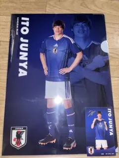 伊東純也 サッカー日本代表 クリアファイル（1番くじ）のサムネイル