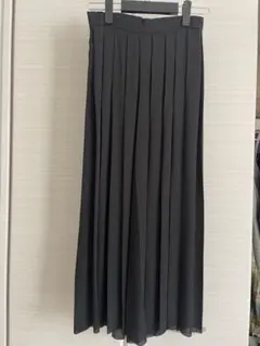 ZARA ブラック プリーツ キュロット