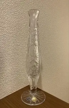 BOHEMIA ボヘミア クリスタル 花瓶 フラワーベース