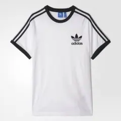 adidas 半袖Tシャツ ホワイト/ブラック AU/NZ J 5