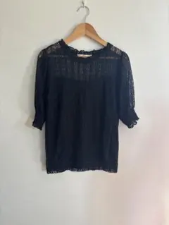 MOUSSY レーストップス ブラック F