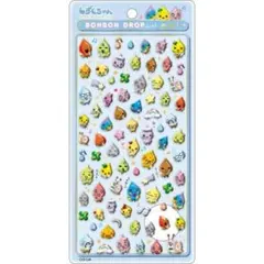 ボンボンドロップ シール　しずくちゃん