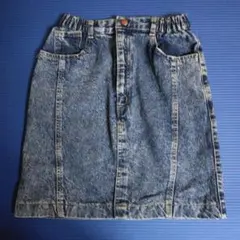 デニムミニスカート ゴムウエスト　58～66㎝