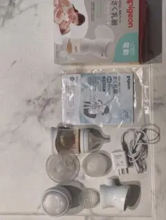 Pigeon 電動母乳搾乳器 さく乳器 handy fit+