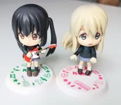 【中古】けいおん！ ちびきゅんキャラ　中野梓 琴吹紬 2個セット