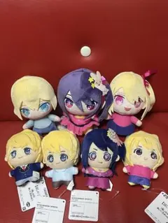 推しの子　ちびぐるみ　お手玉ぬいぐるみ　アイ　ルビー　アクア