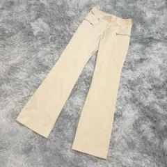 GALLERY VISCONTI ストレッチ ブーツカットパンツ ベージュ 2のサムネイル