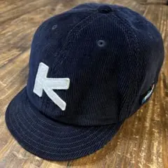 未使用　KAVU コーデュロイキャップ ネイビー