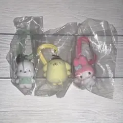 サンリオ カラフルカラビナマスコットチャーム マイメロ ポム ポチャッコ