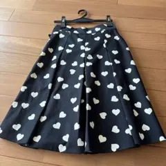 kate spade ハート柄 フレアスカート サイズ0のサムネイル