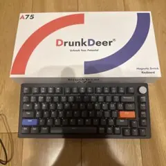 DrunkDeer A75 マグネティックスイッチキーボード