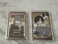 僕のヒーローアカデミア原画展 パブミラー風アクリルステッカー 相澤消太 心操人使