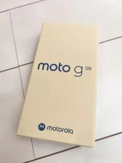 未開封新品 SIMフリー motorola moto g05 128GB