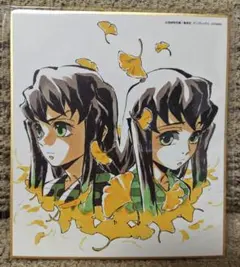 鬼滅の刃 全集中展 刀鍛冶の里編 複製ミニ色紙 時透無一郎 時透有一郎