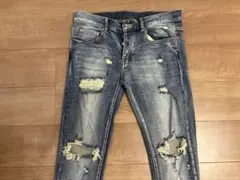 mnml ジーンズ 32 ダメージ加工