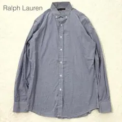 リネン100%】タグ付き未使用品♡ラルフローレン バンドカラーシャツ 