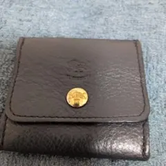 IL BISONTE コインケース ブラック レザー　値引き不可