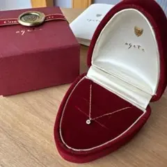 agate K18 ダイヤモンドネックレス 0.1ct 一粒ネックレスのサムネイル