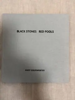 Andy Goldsworthy BLACK STONES RED POOLS