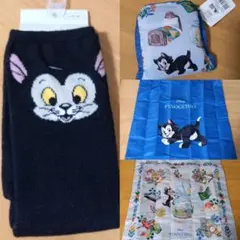 ディズニー　ピノキオ　フィガロ　エコバッグ　靴下　セット売り　匿名配送
