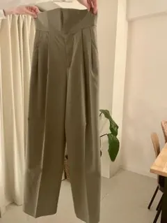 ウール ガウチョパンツ